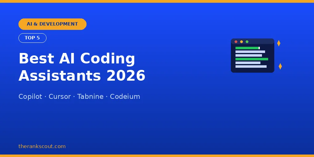 Top 5 Best AI Coding Assistants in 2026: Tested for Completion Quality & IDE Integration