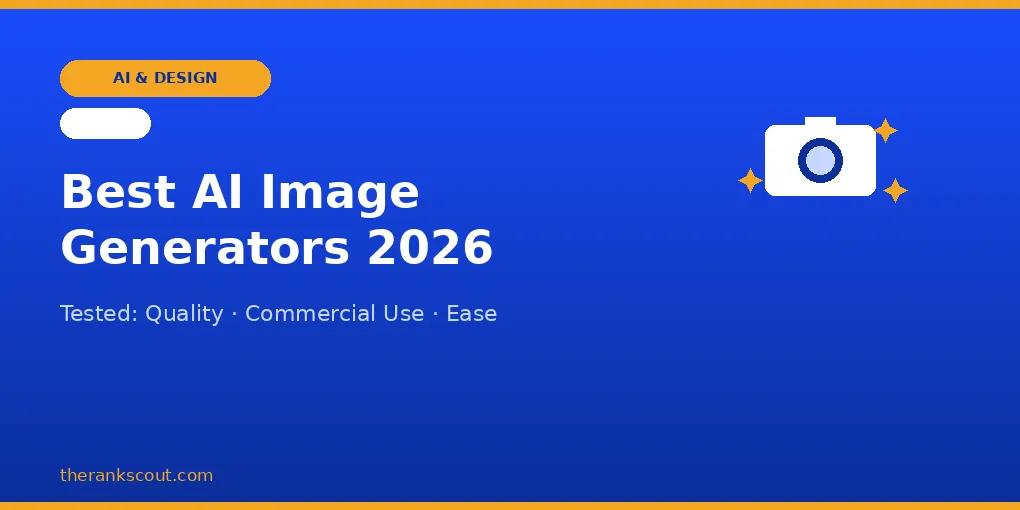 Top 5 Best AI Image Generators in 2026: Tested for Quality, Speed & Commercial Use
